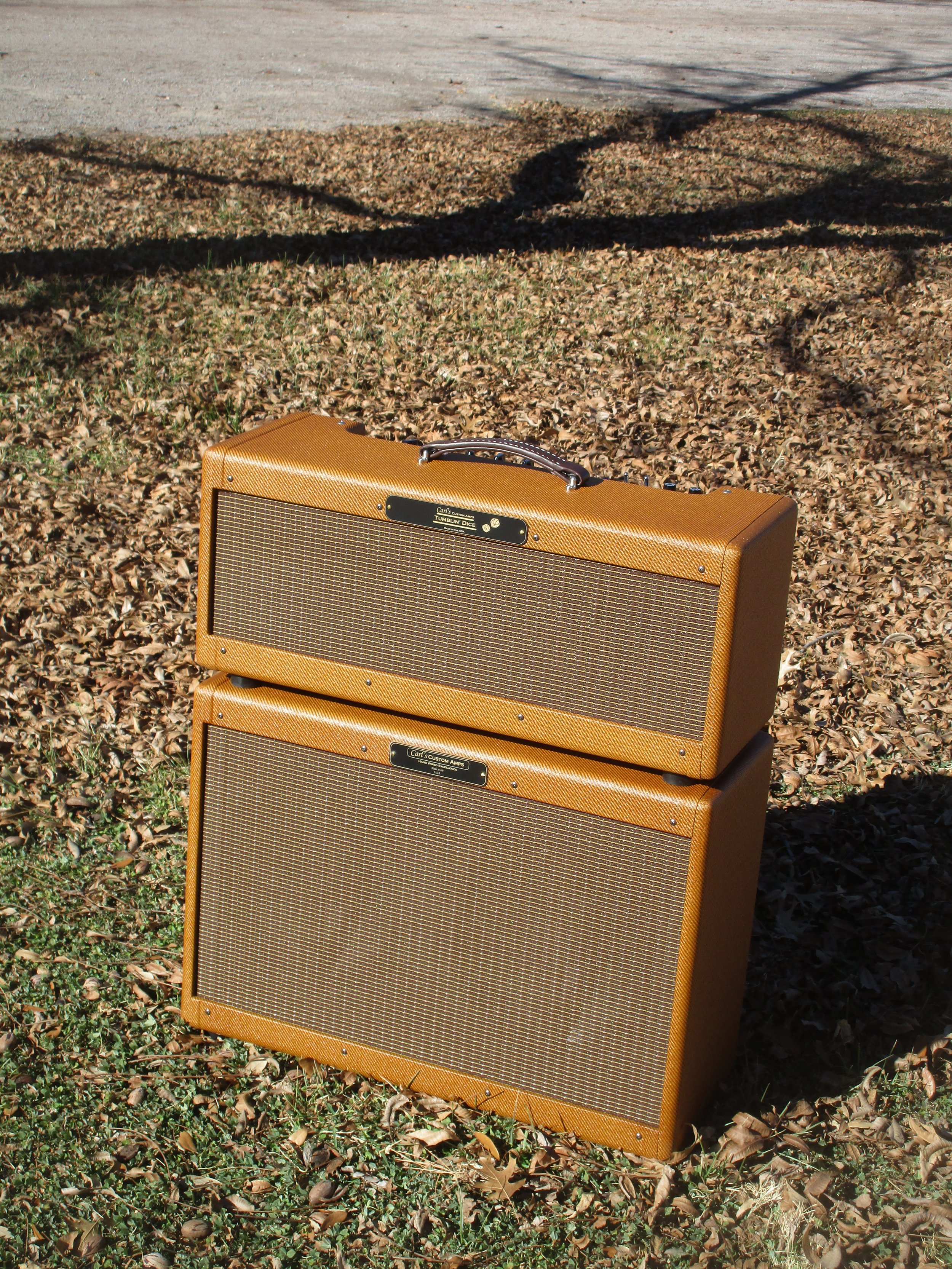 The Tumblin' Dice CPC-80T Tweed Twin Style Amp — Carl's The Tumblin' Dice CPC-80T Tweed Twin Style Amp — Carl's